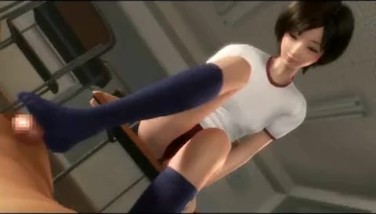 3D Asian Coed Gets Creampie!