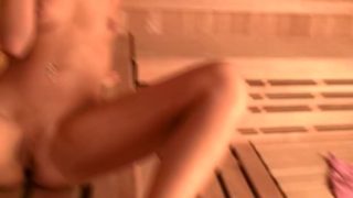 Little Caprice lesbo fuck in sauna full-lengt